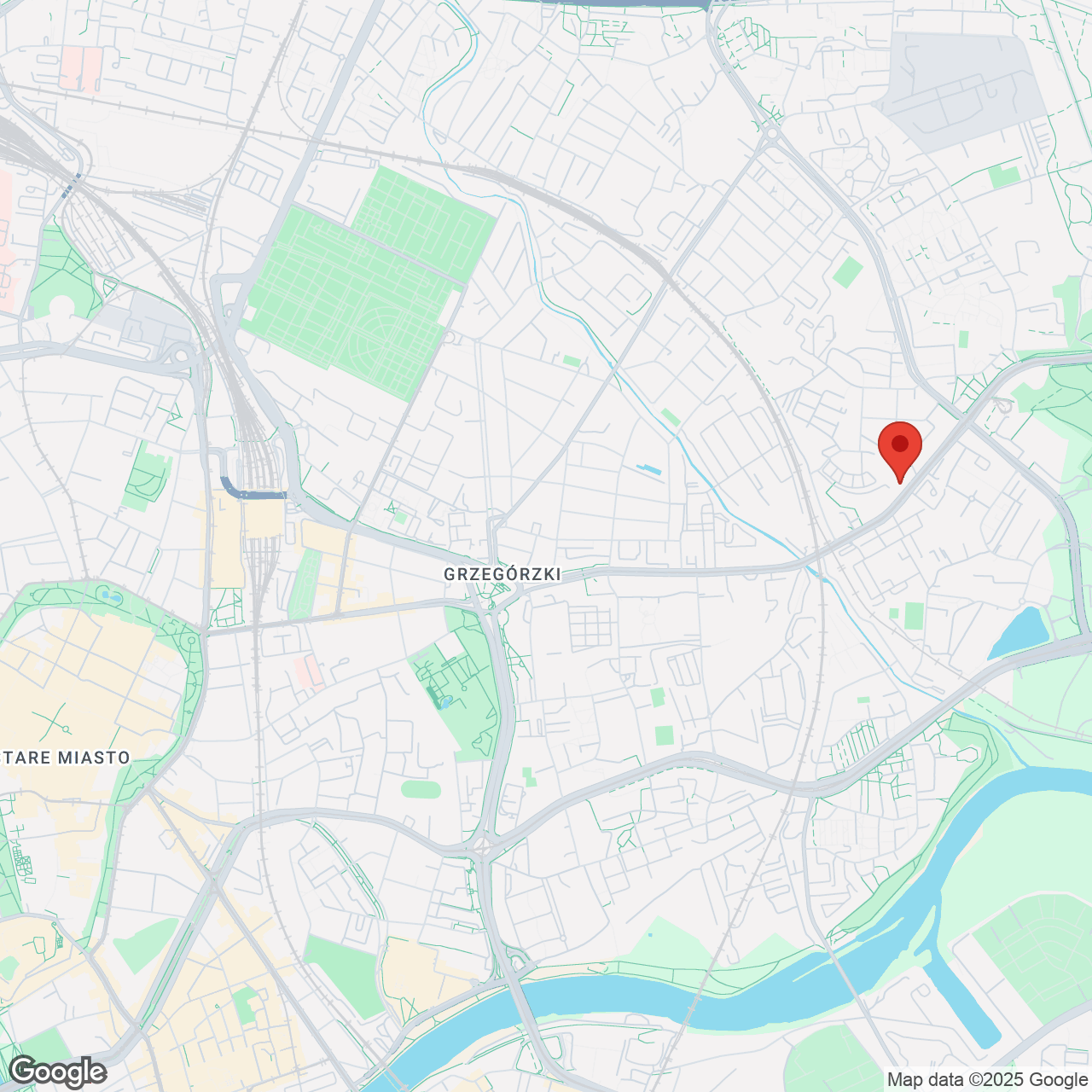 Mapa lokaliacji Awangarda Mogilska