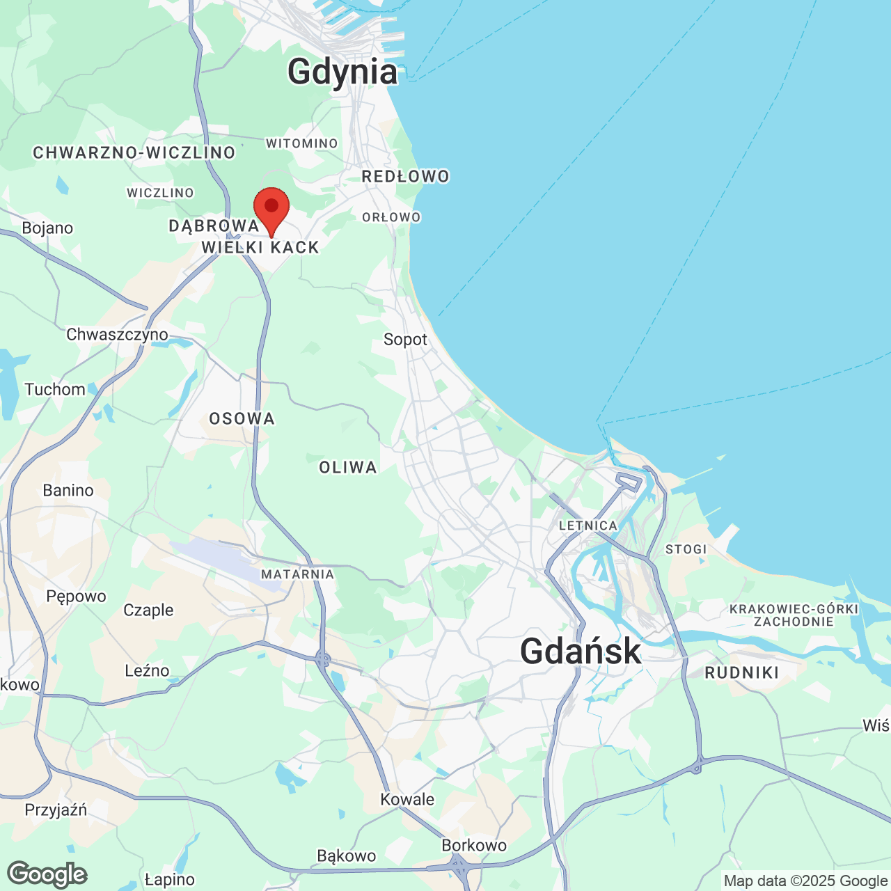 Mapa lokaliacji Bojano, ul. Złocista 3.0