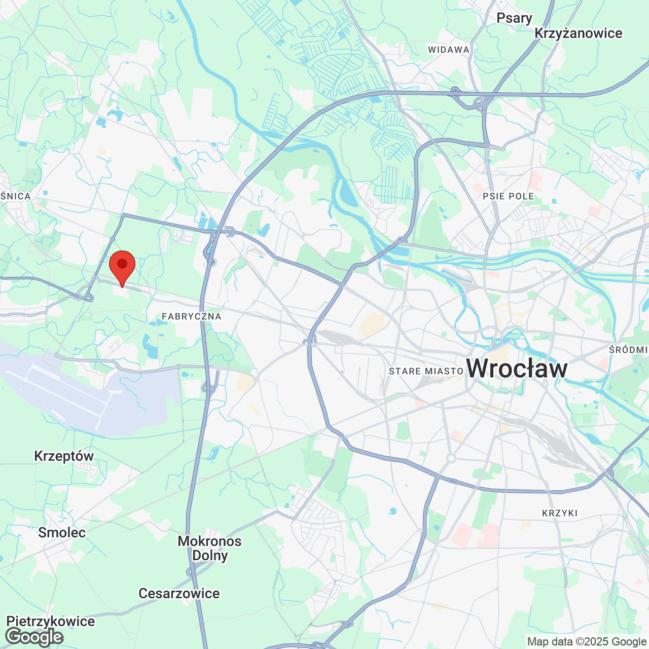 Mapa lokaliacji Parkowe Aleje 3