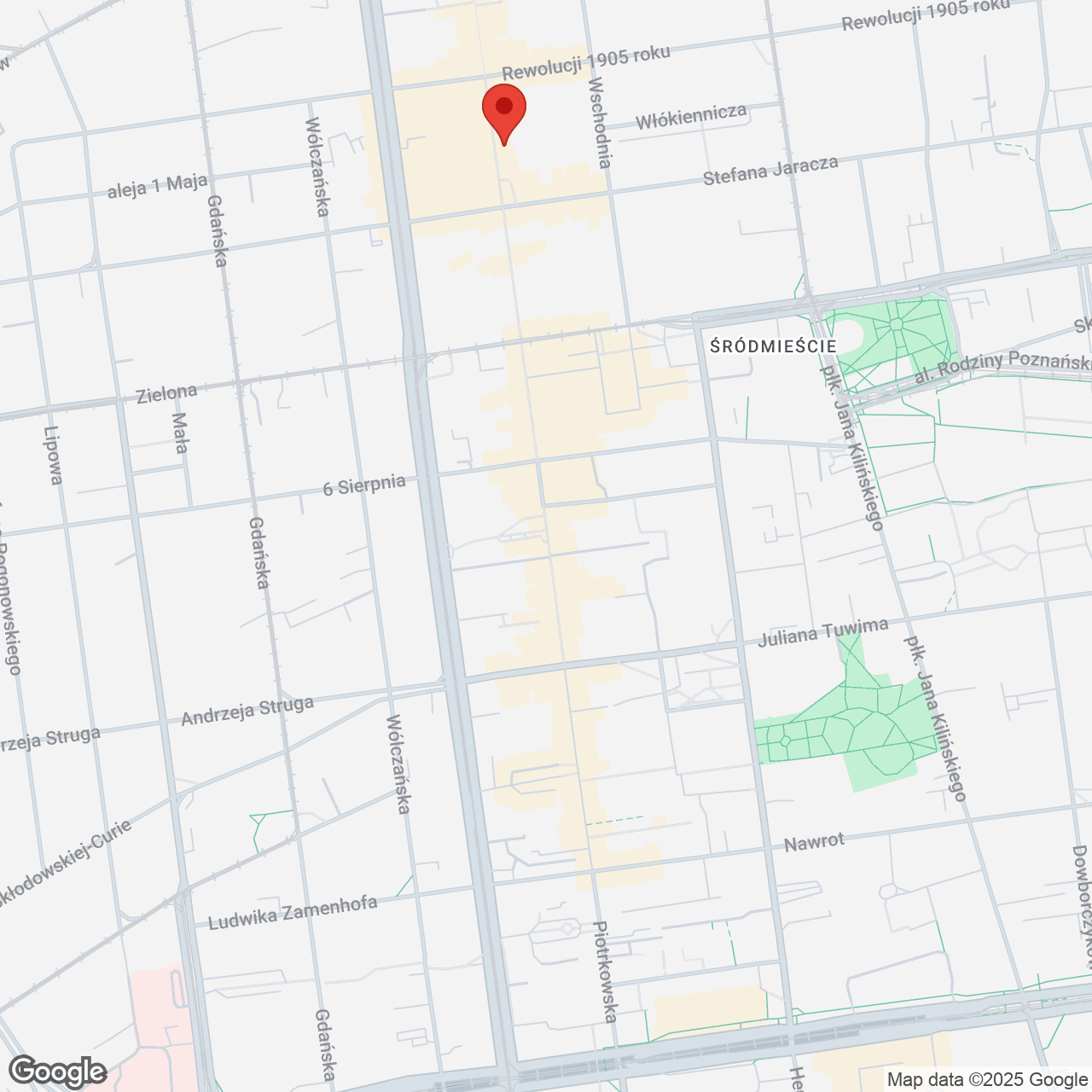 Mapa lokaliacji Apartamenty Balonowa