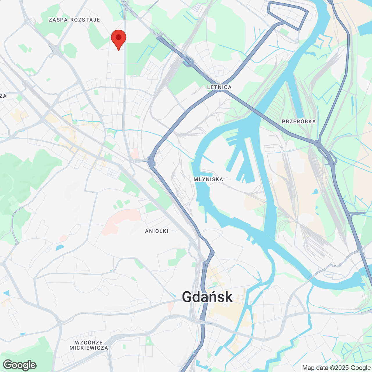 Mapa lokaliacji Leszczyńskich 2