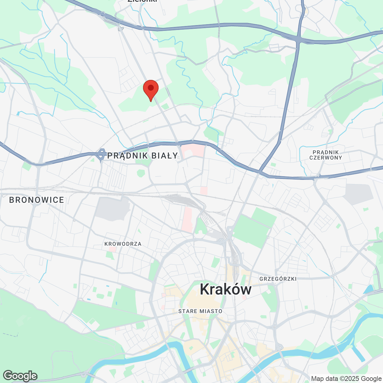 Mapa lokaliacji Slow City etap D