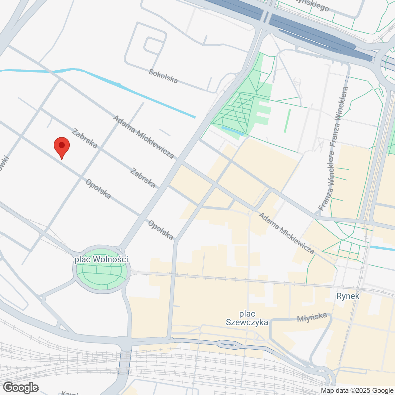 Mapa lokaliacji 027 Apartamenty Opolska