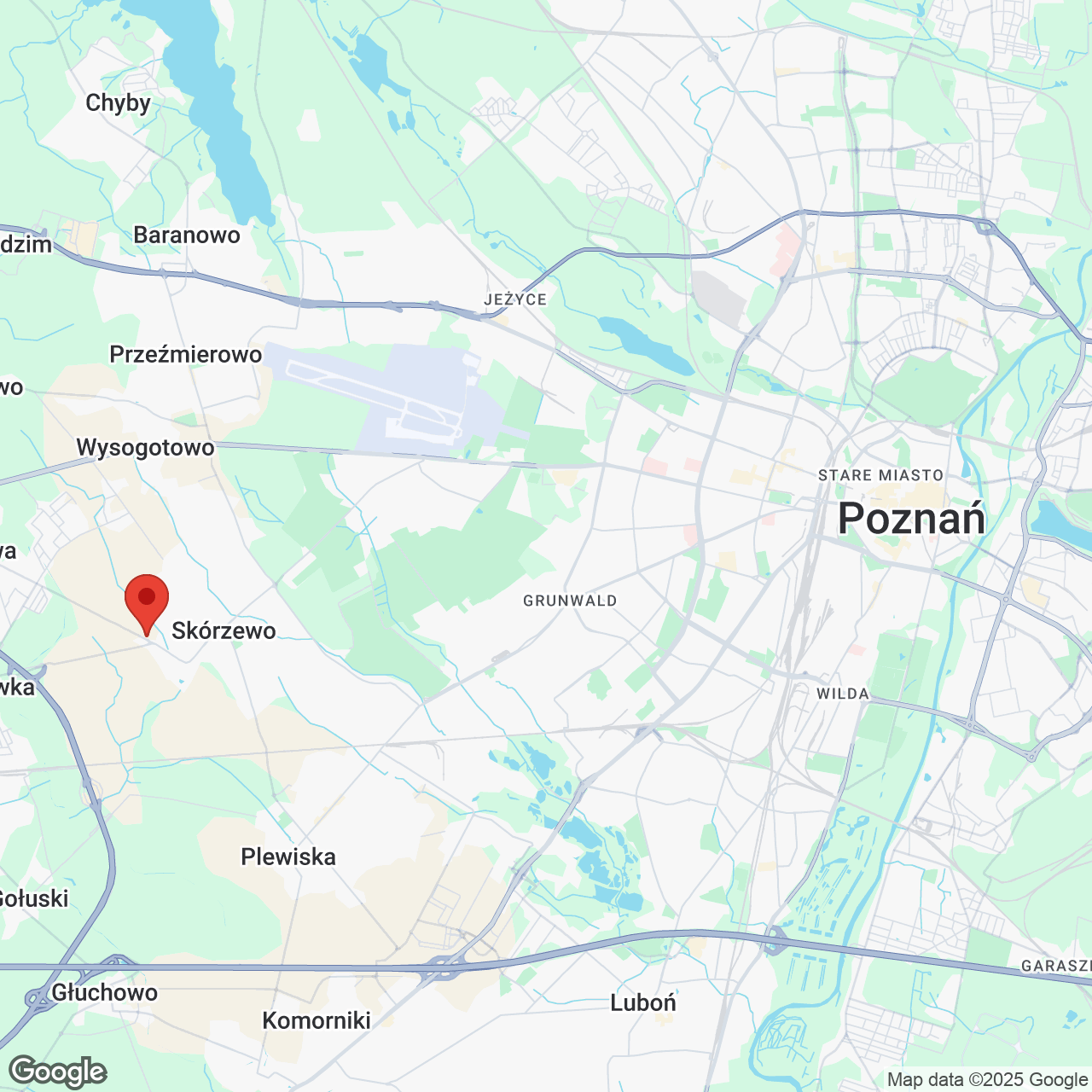 Mapa lokaliacji Apartamenty Symfonia