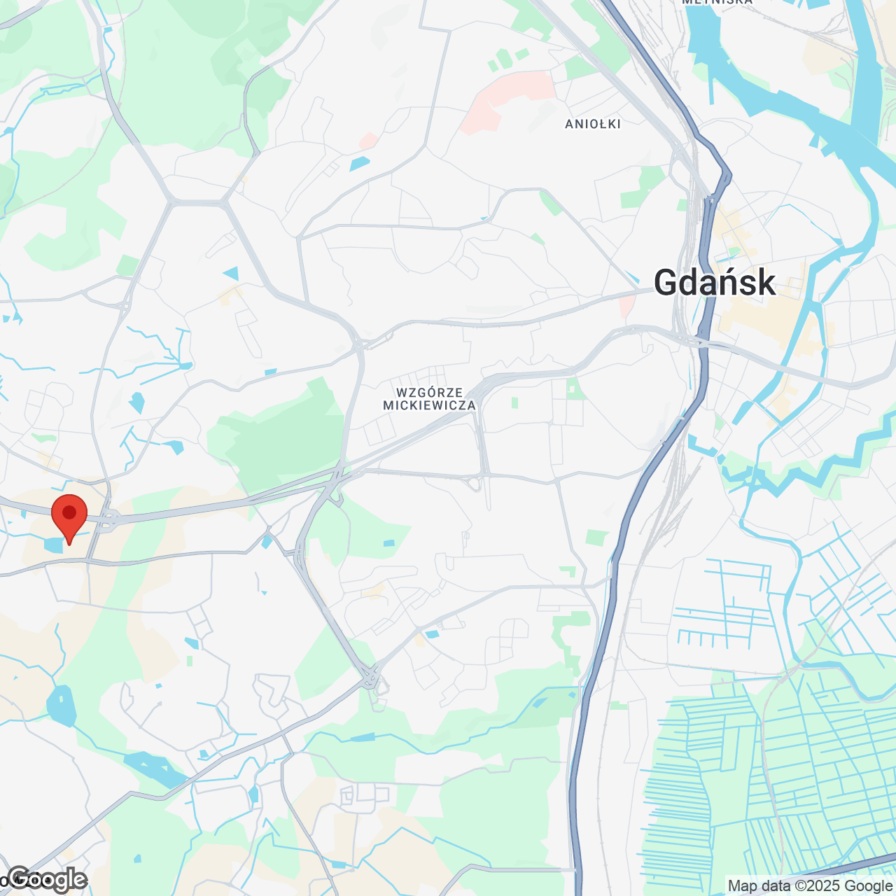 Mapa lokaliacji Unikat Apartamenty II