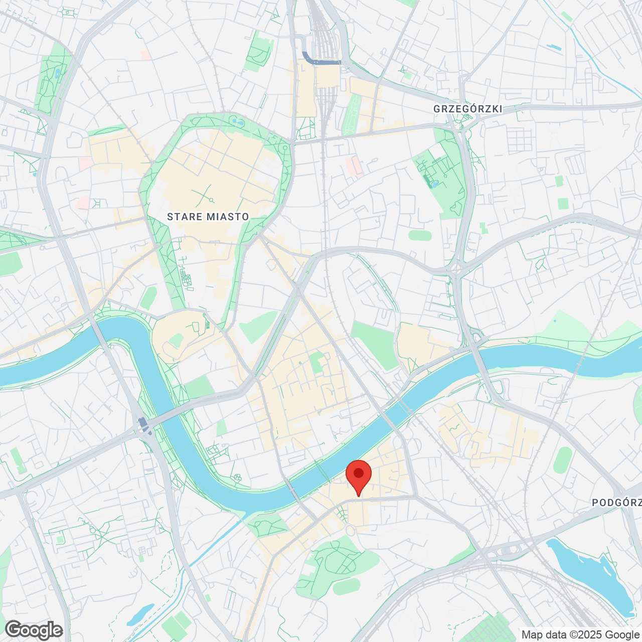 Mapa lokaliacji Podgórki Tynieckie