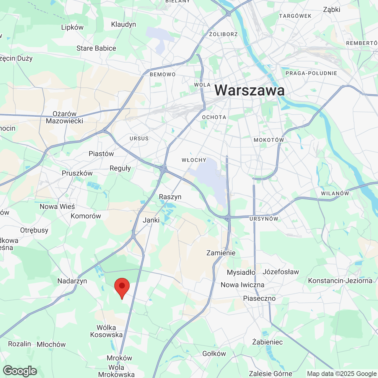 Mapa lokaliacji Kwiatowa Oaza