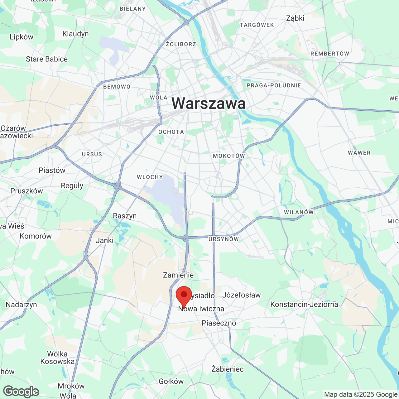 Mapa lokaliacji Arkady Walendów