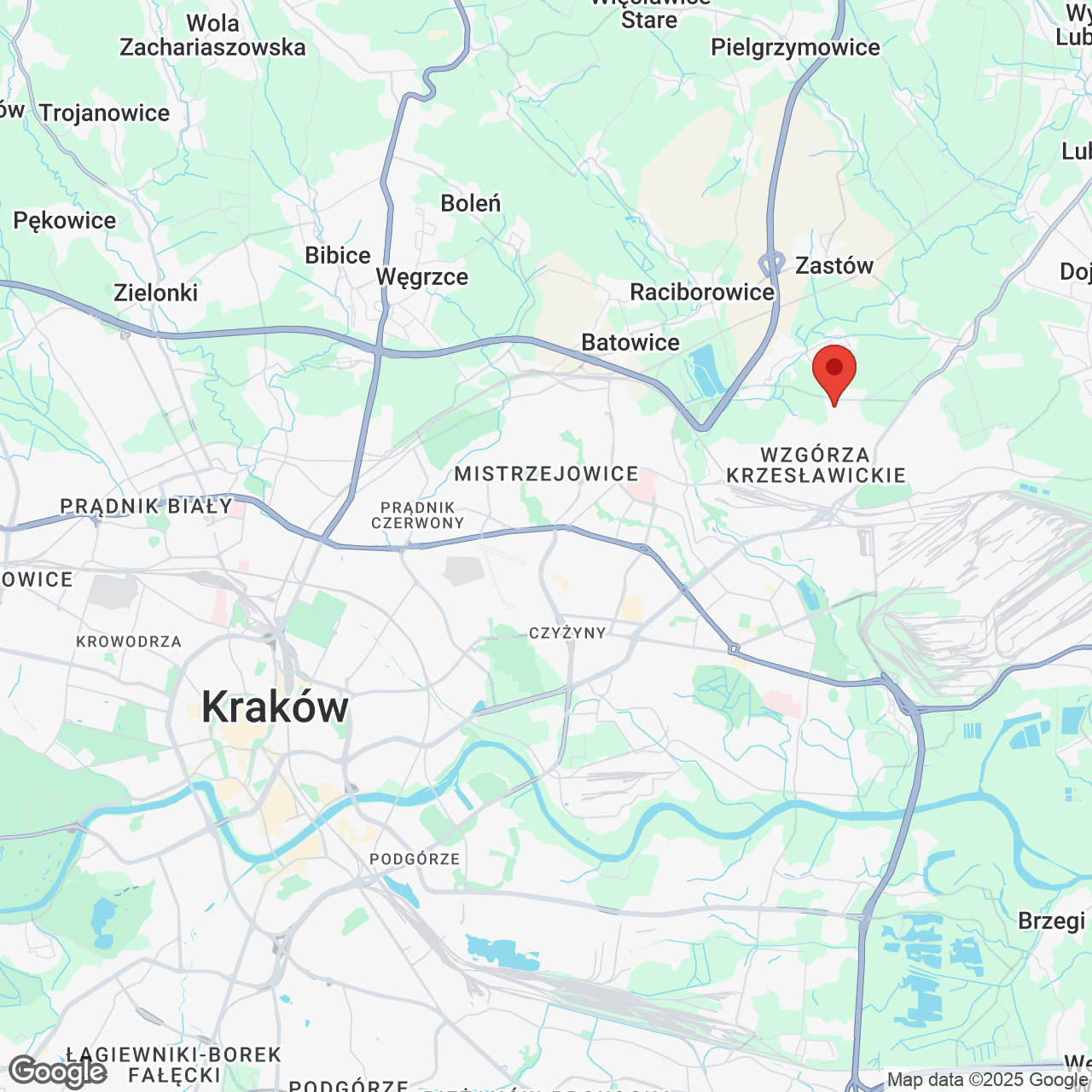 Mapa lokaliacji Krzesławickie Tarasy