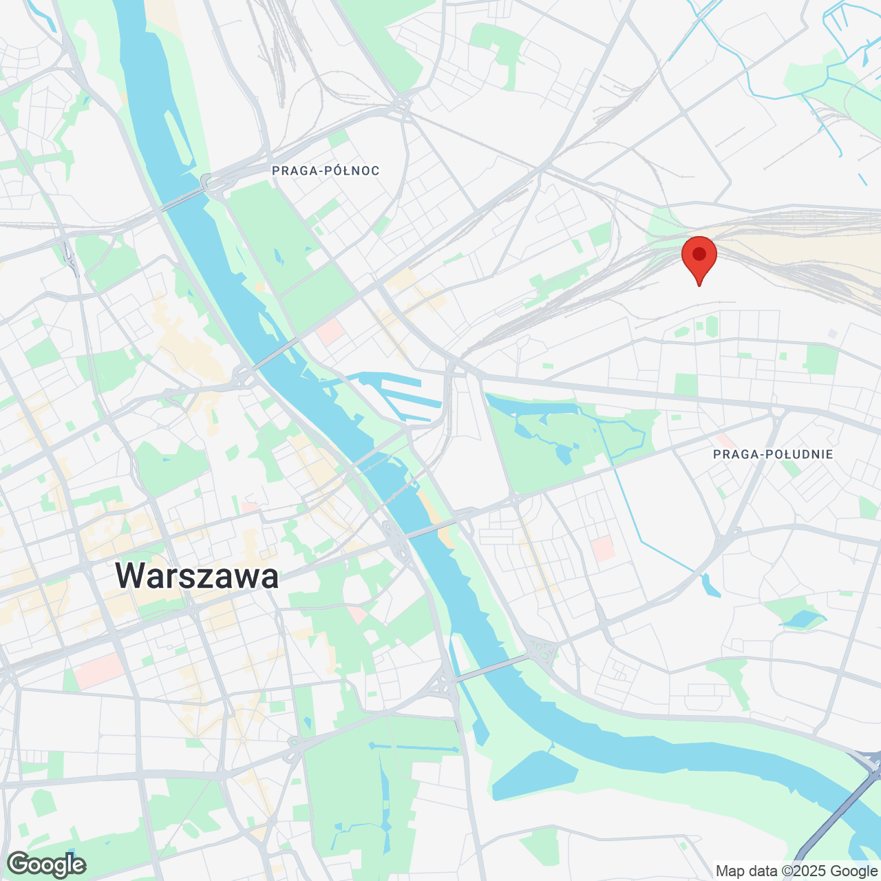 Mapa lokaliacji Stacja Rembertów