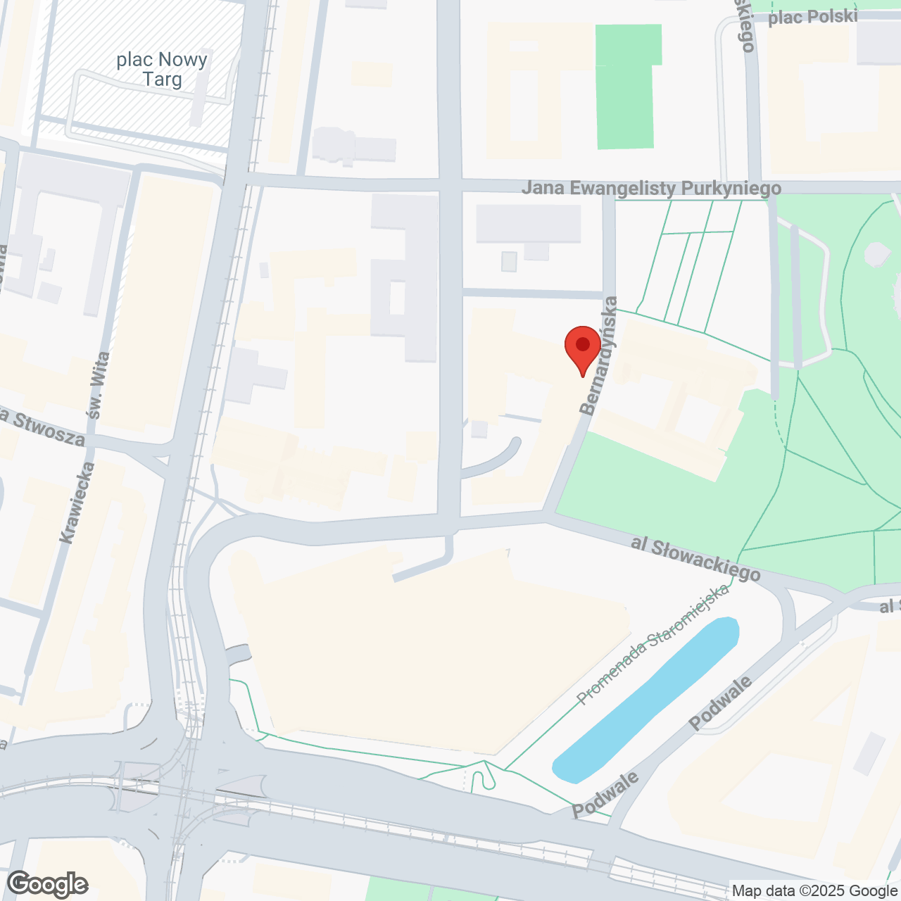 Mapa lokaliacji Wielka 16