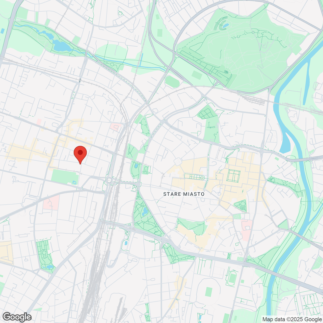 Mapa lokaliacji Zajezdnia