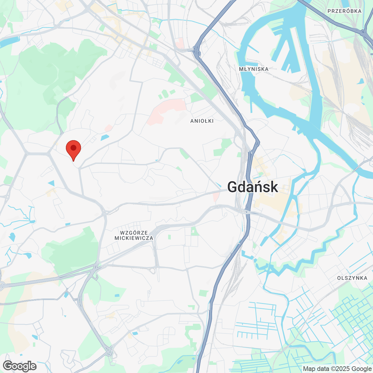 Mapa lokaliacji Wille Stolema