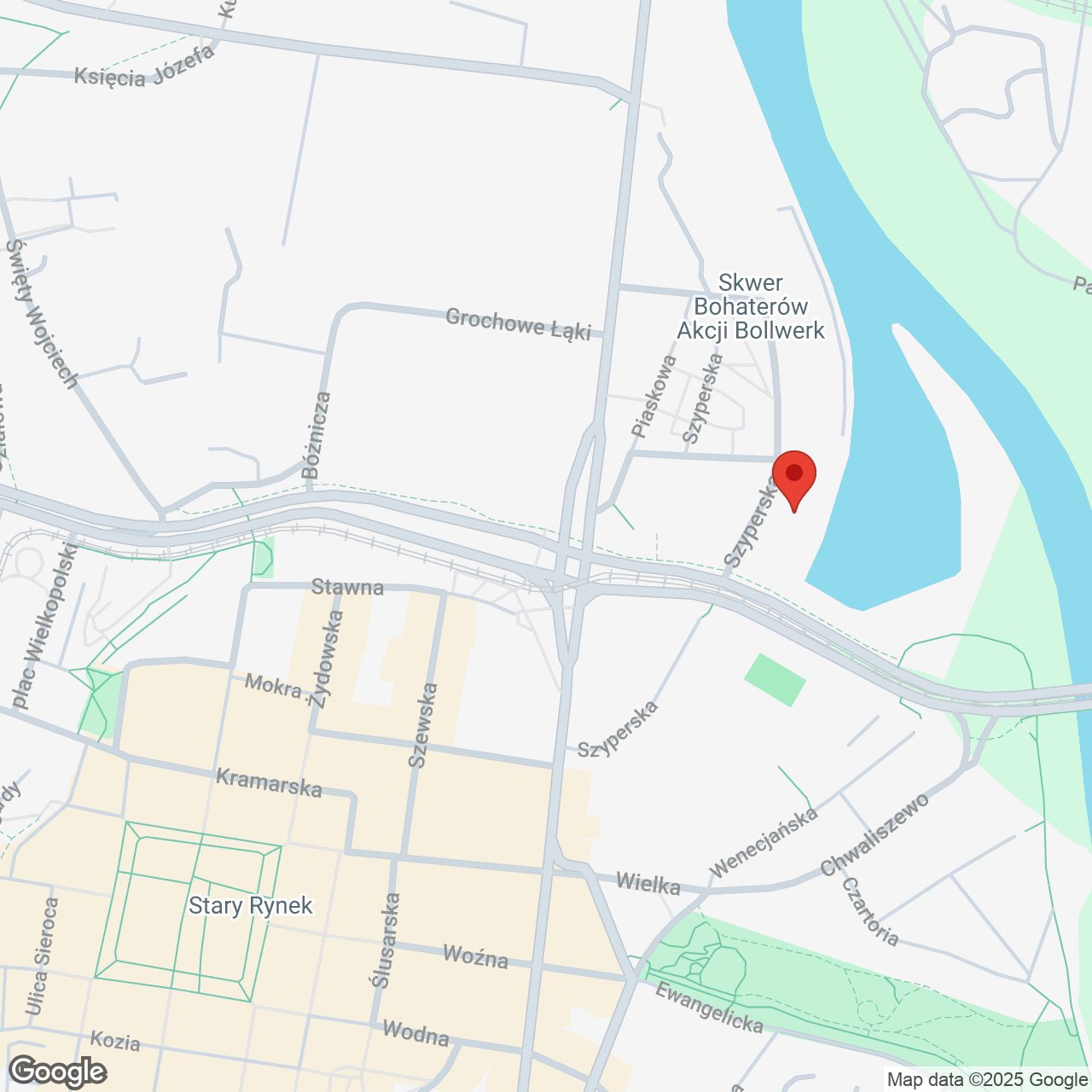 Mapa lokaliacji Szyperska 12