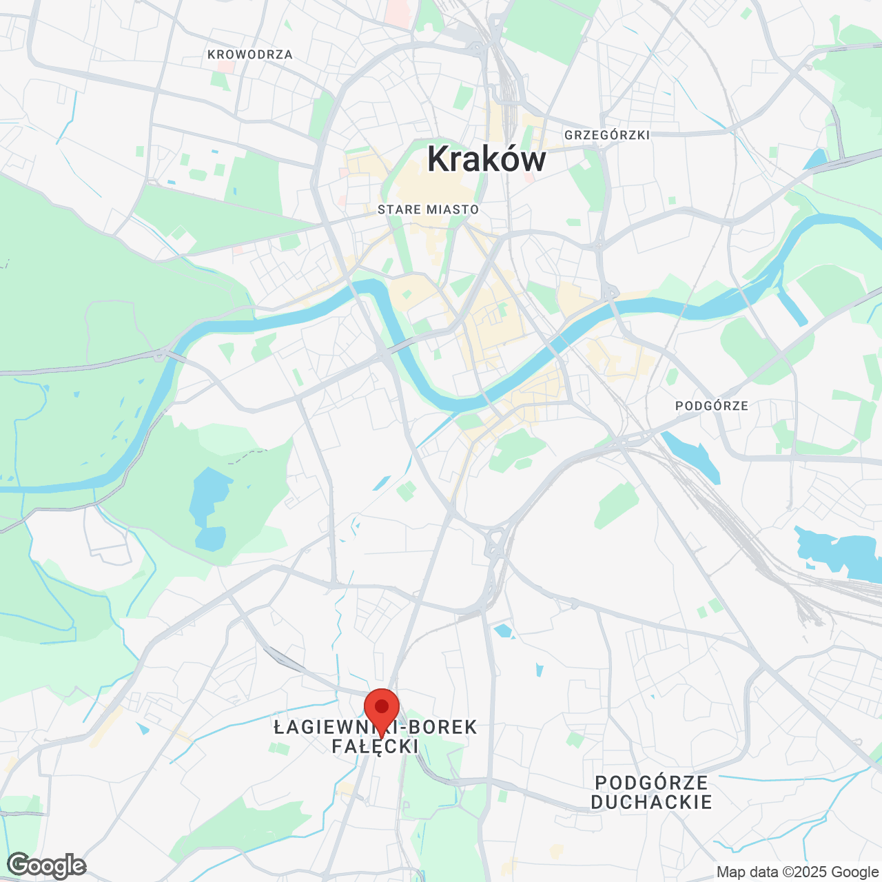 Mapa lokaliacji Piano House Kraków