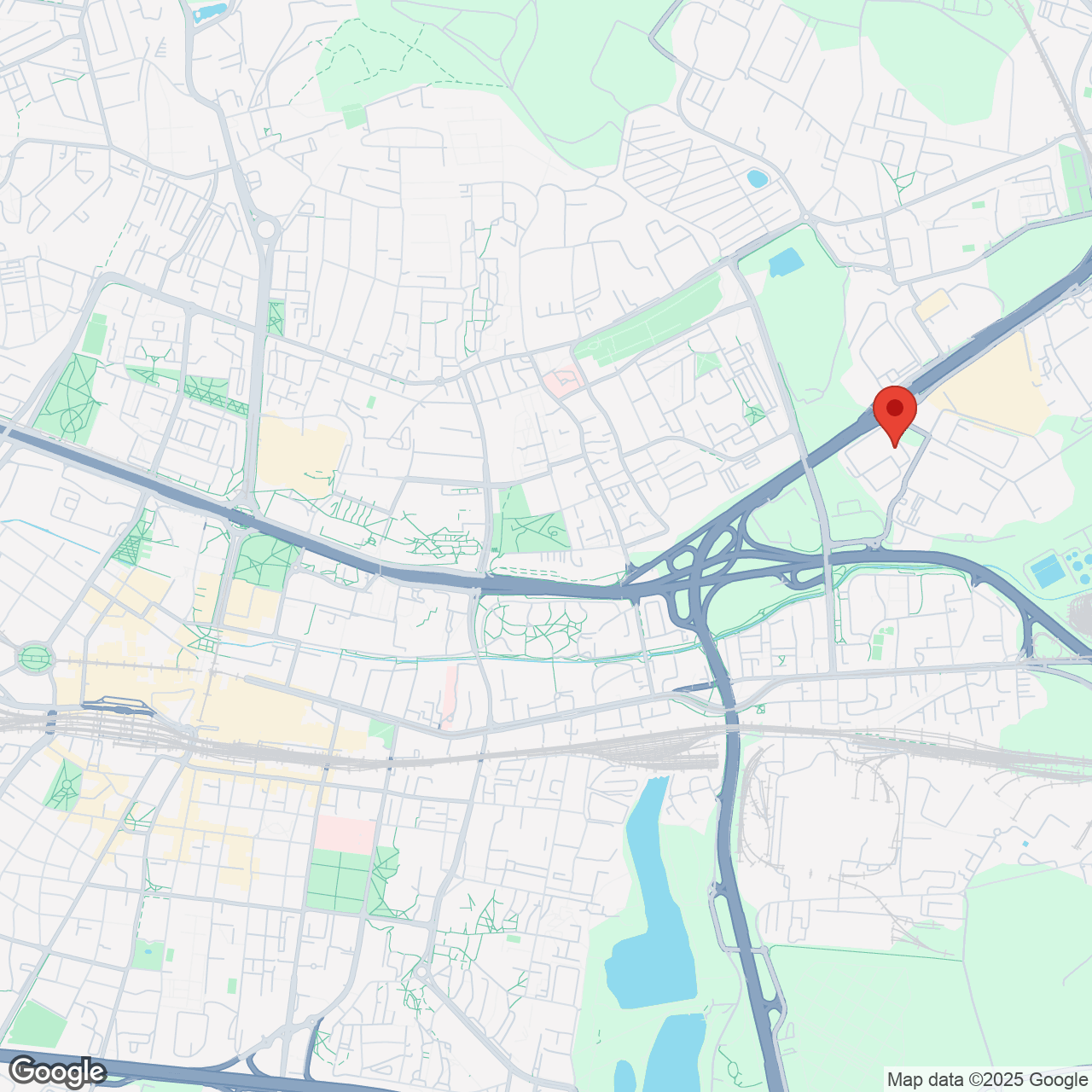 Mapa lokaliacji Apartamenty przy parku