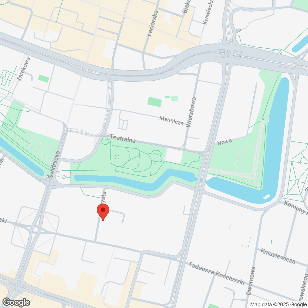 Mapa lokaliacji Czysta 4