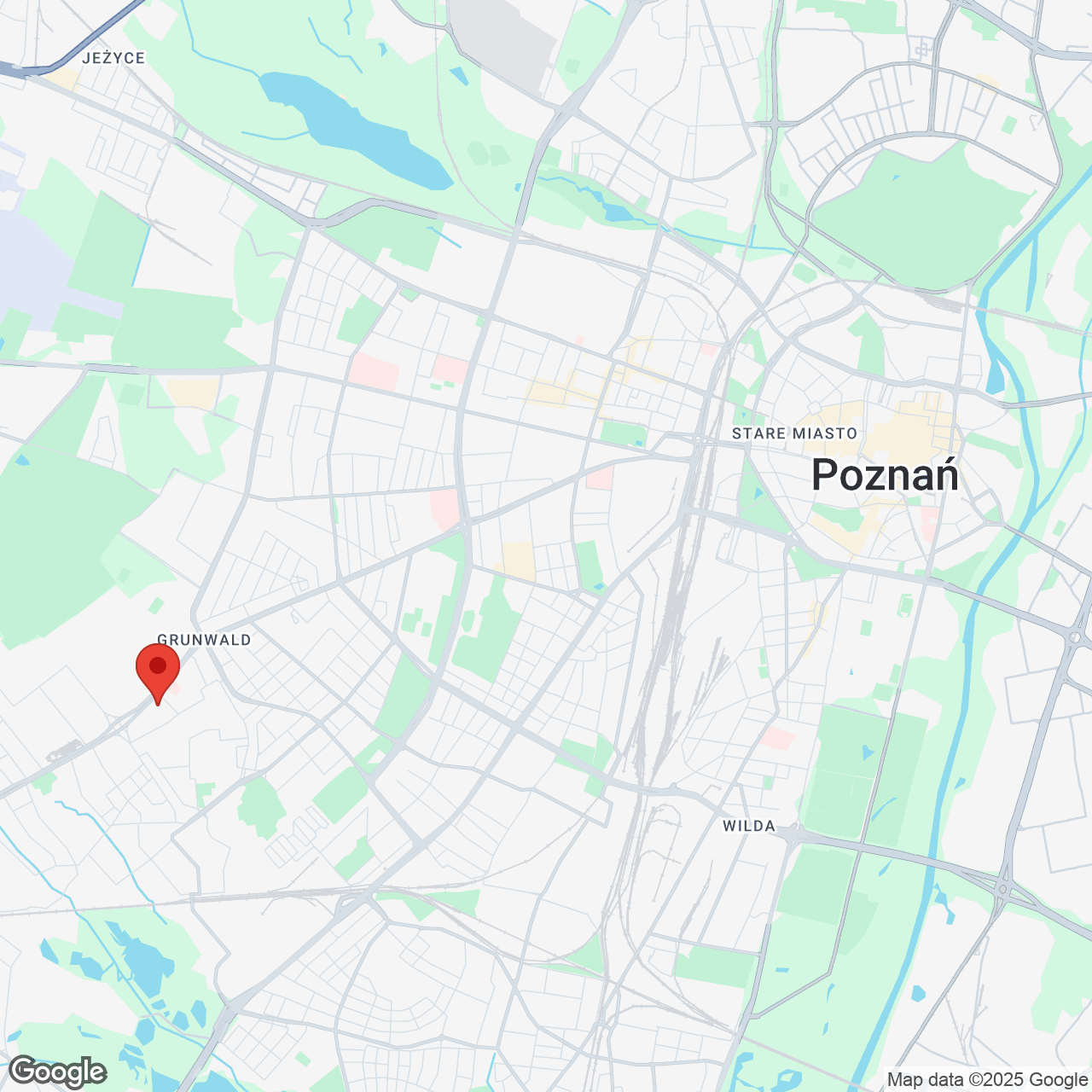 Mapa lokaliacji Osiedle Księżnej Dąbrówki - Skarbcowa