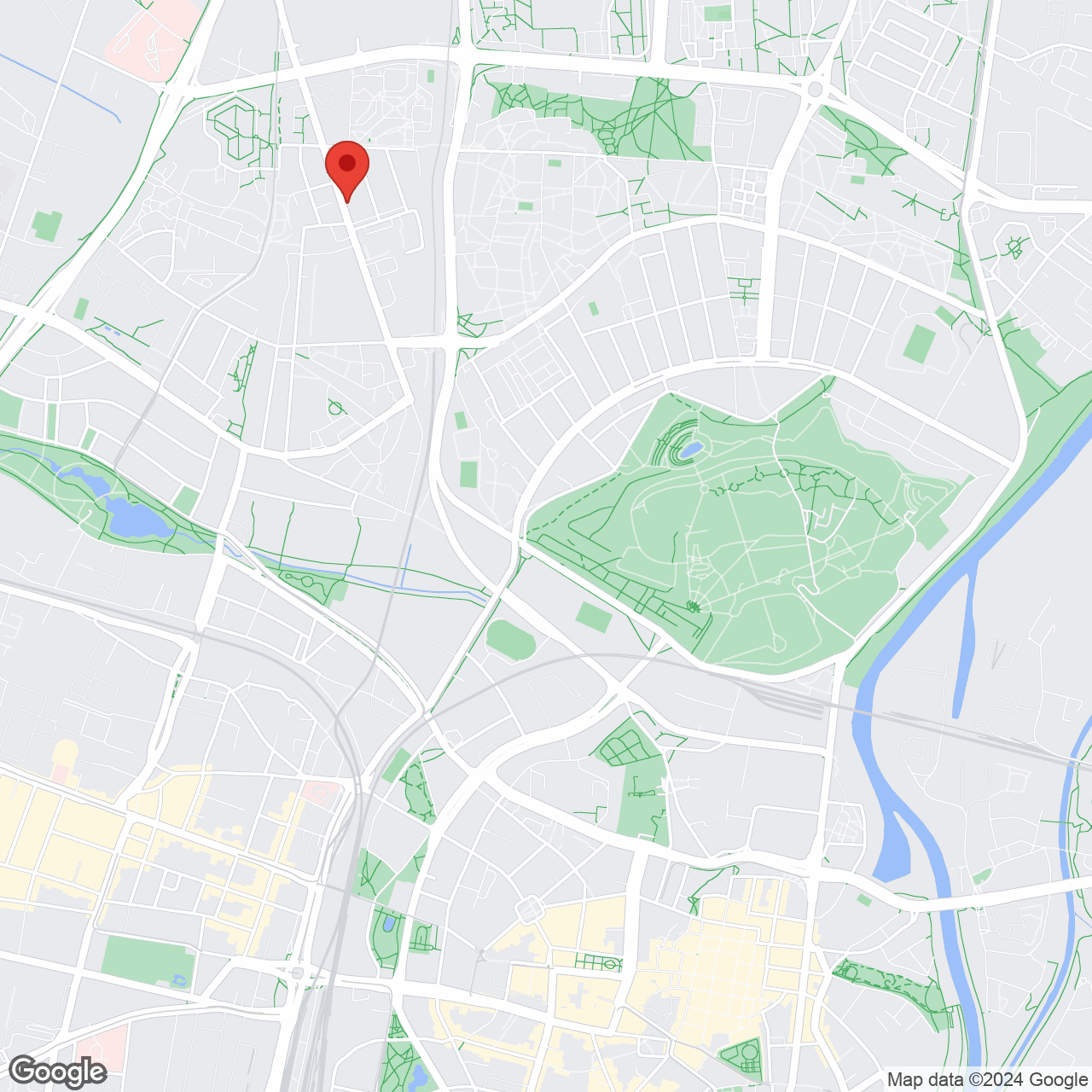 Mapa lokaliacji Osiedle Księżnej Dąbrówki - Skarbcowa (domy)