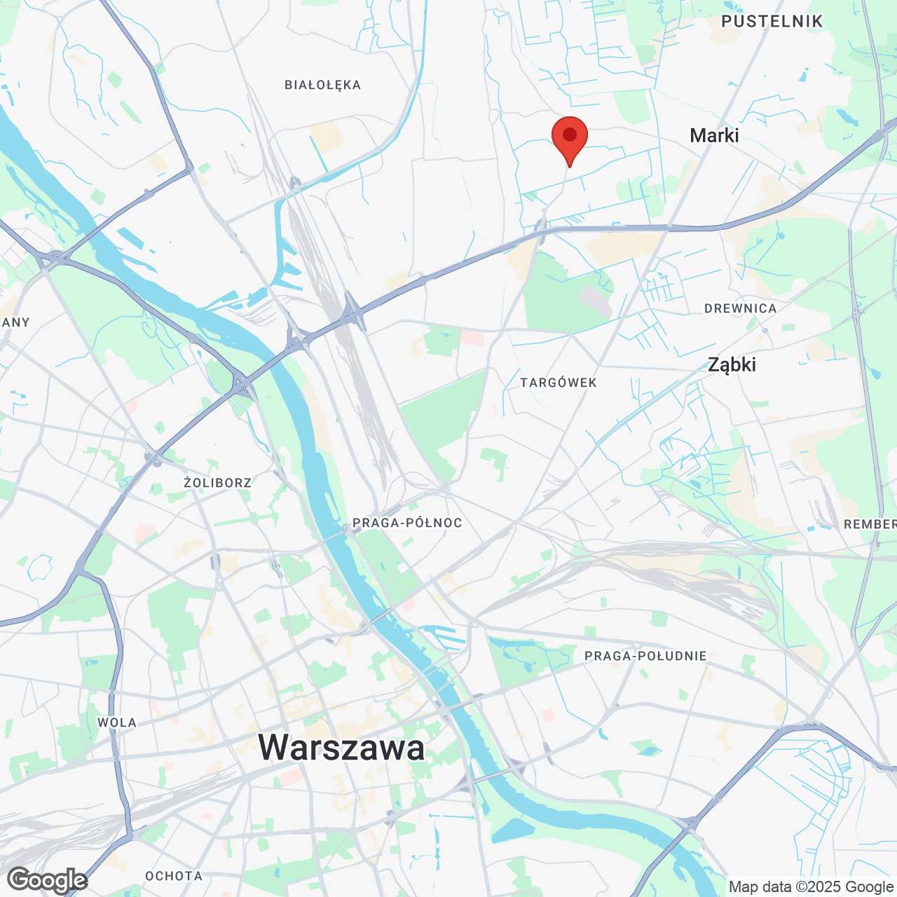 Mapa lokaliacji Osiedle Głębocka