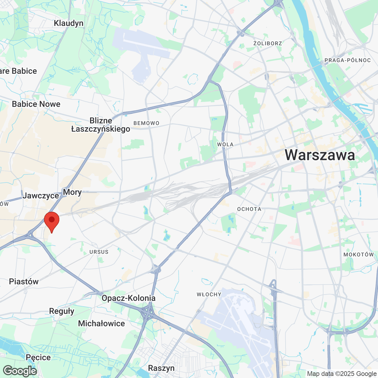 Mapa lokaliacji UCITY