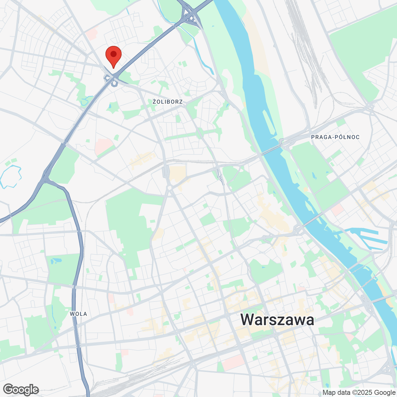 Mapa lokaliacji Metro Park – lokale użytkowe
