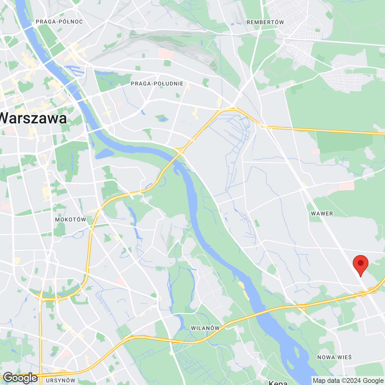 Mapa lokaliacji Ogrody Czarnuszki