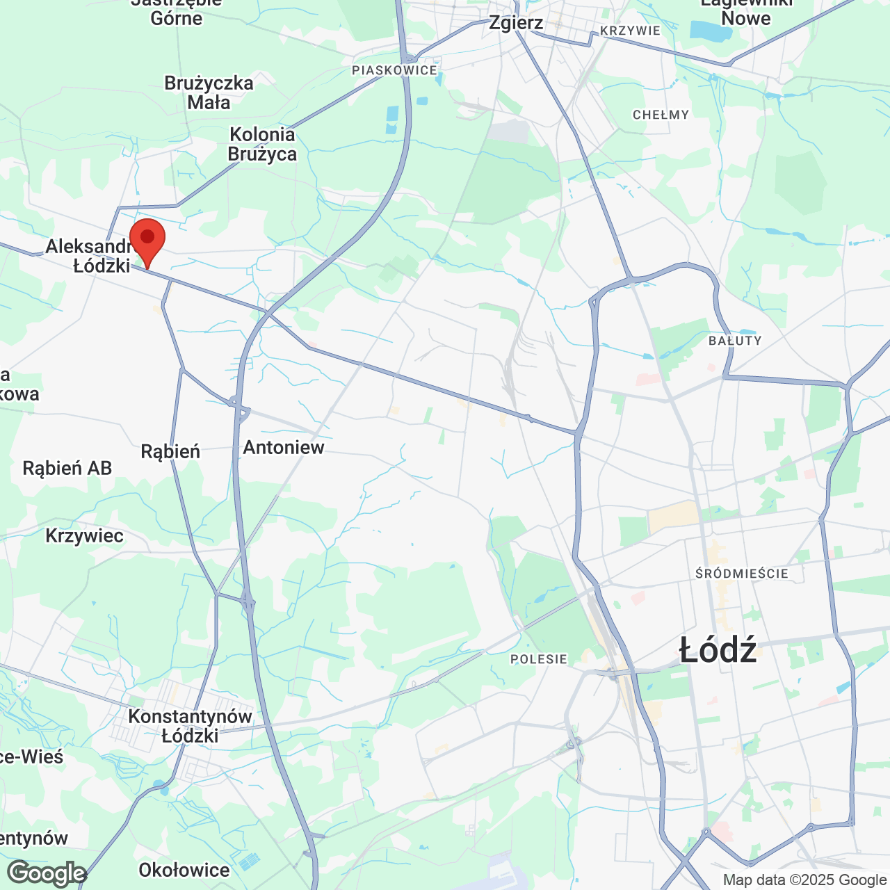 Mapa lokaliacji Apartamenty Konstantynowska