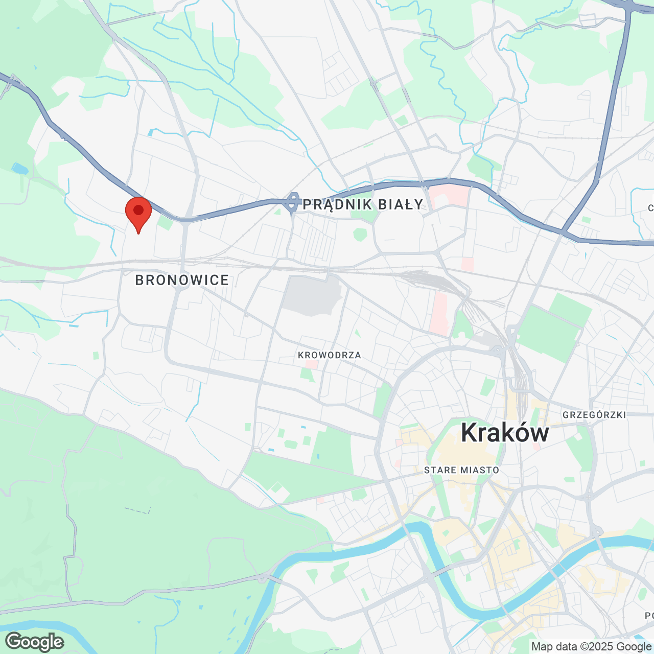 Mapa lokaliacji Mieszkaj w Mieście – etap Wizjonerów (bud. E)