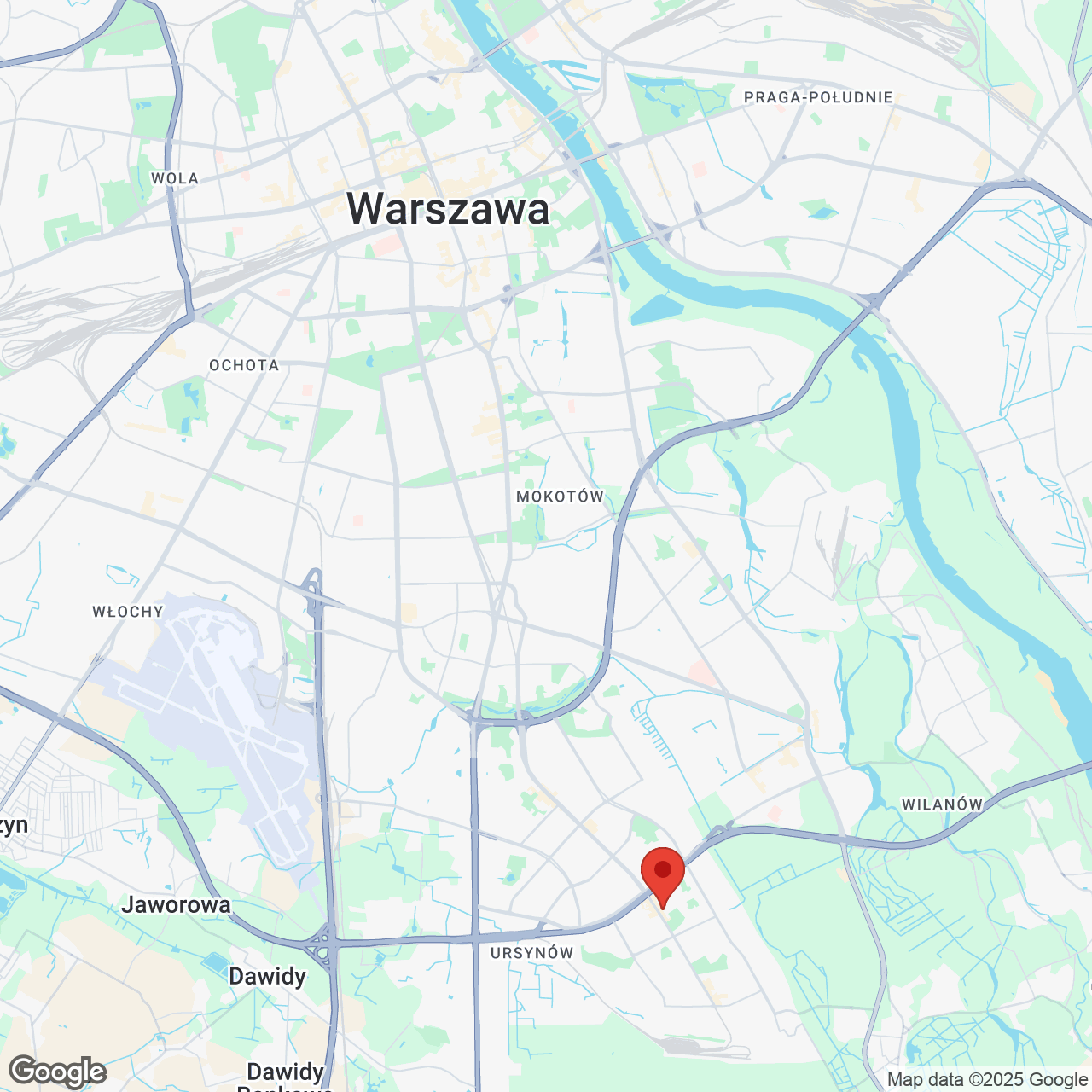 Mapa lokaliacji Bogusławskiego