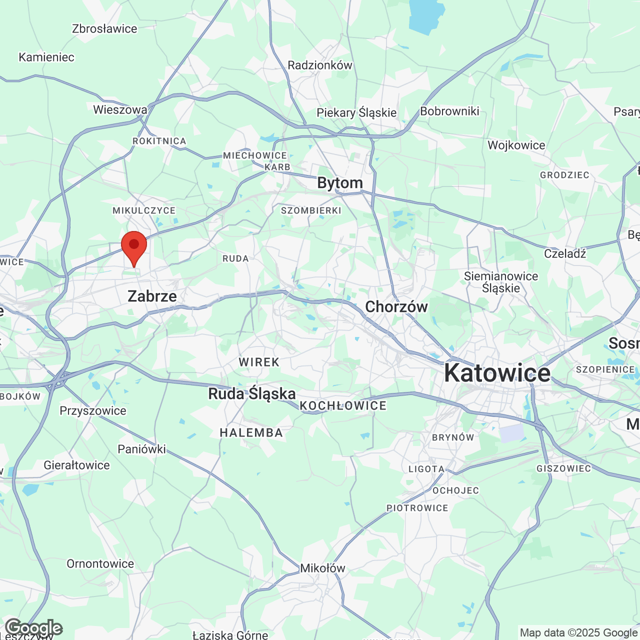 Mapa lokaliacji Osiedle Kaskada