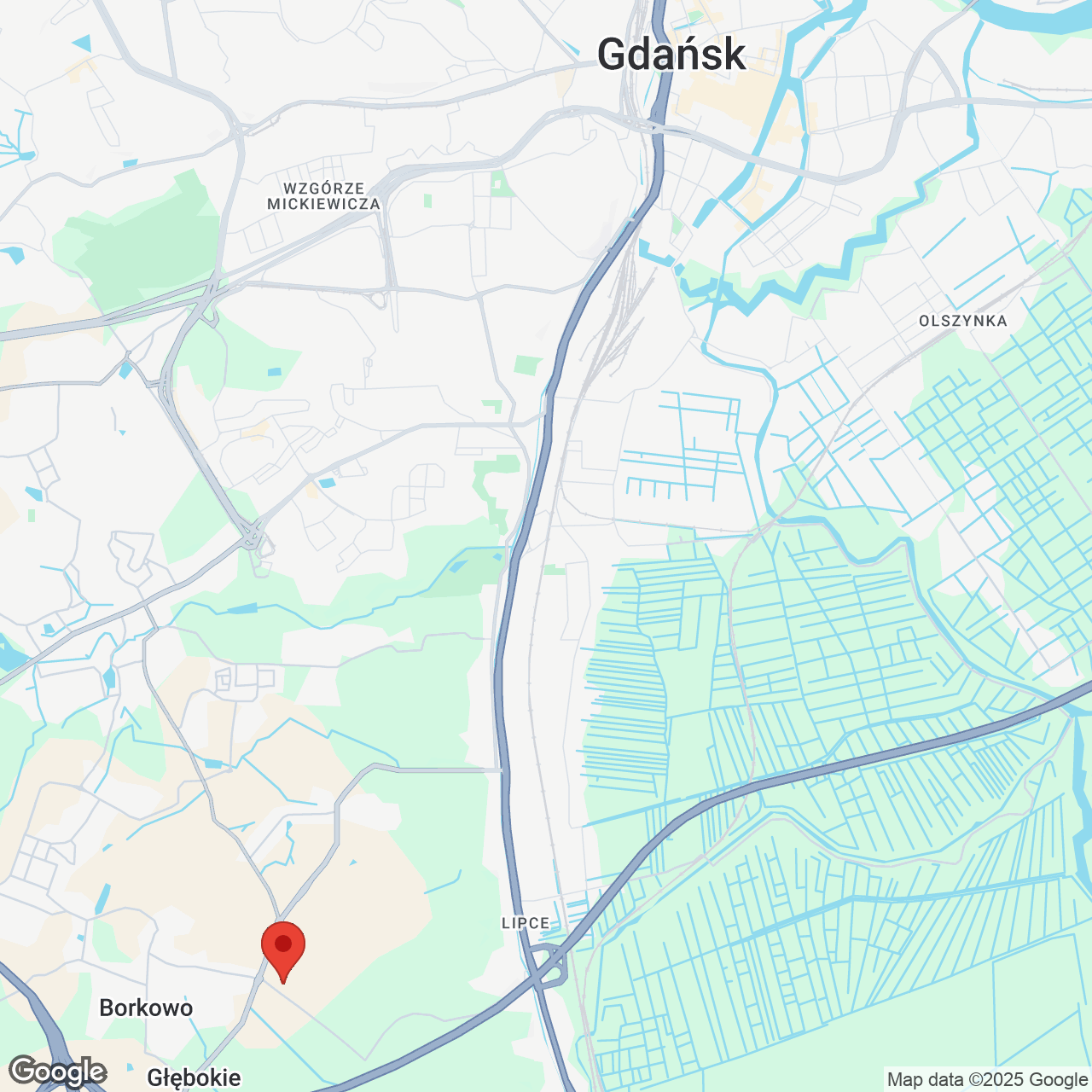 Mapa lokaliacji Osiedle Maciejka