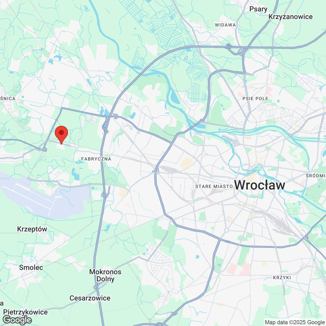 Mapa lokaliacji Rodzinne Maślice 3