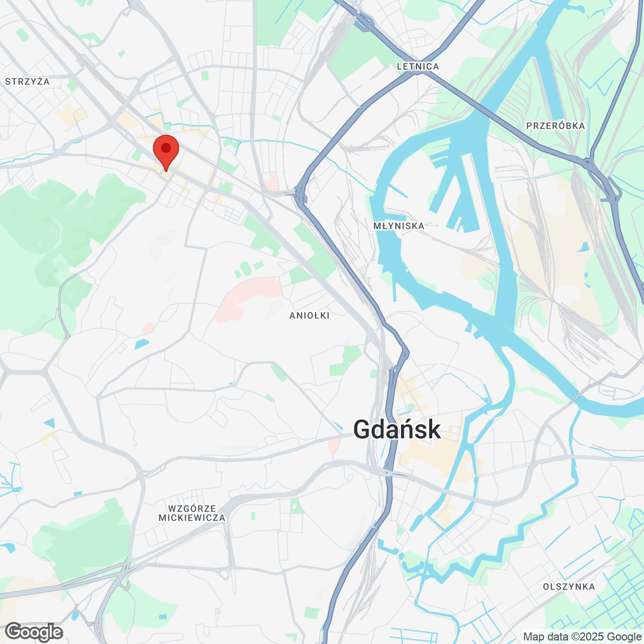 Mapa lokaliacji Dąbka 33