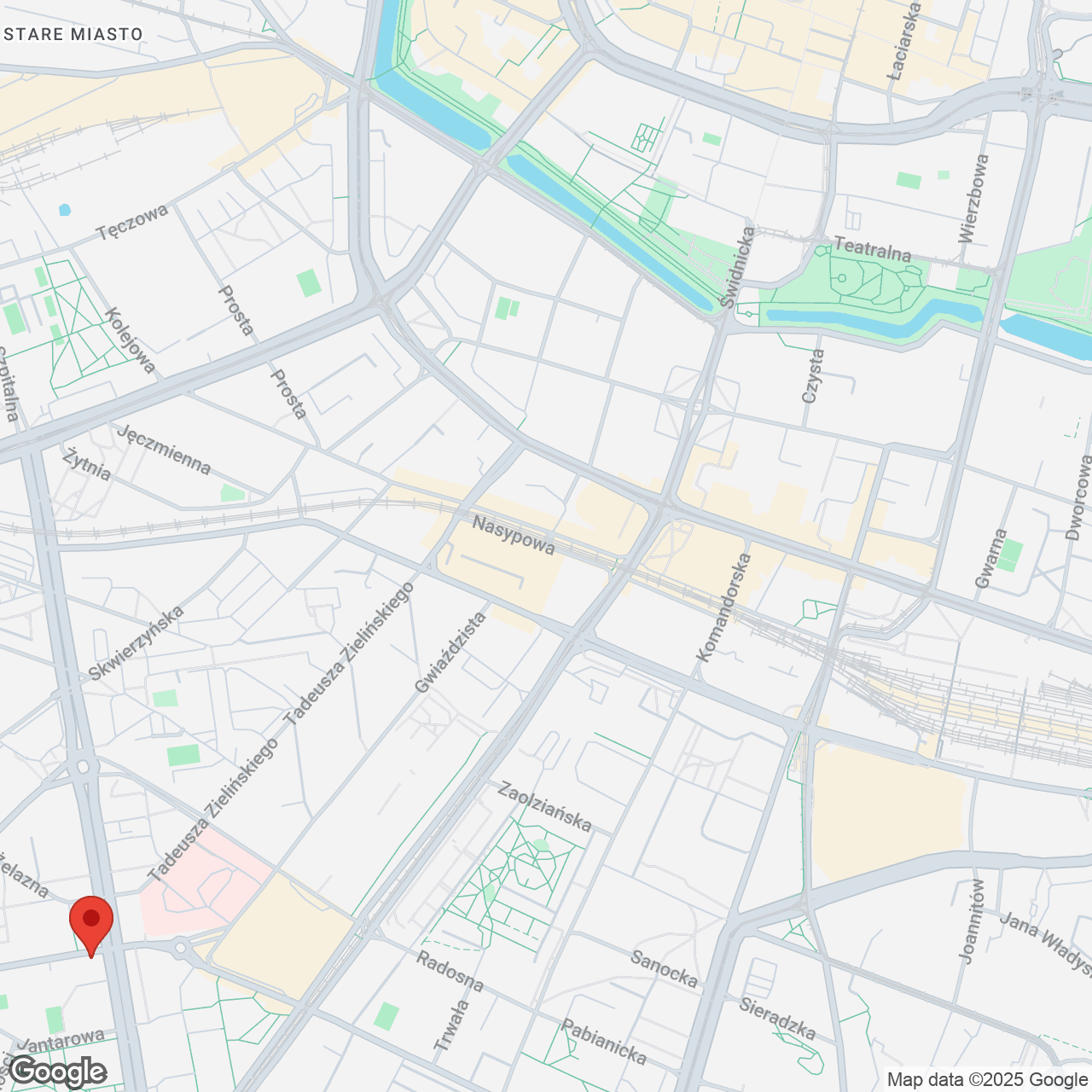 Mapa lokaliacji Bernardyńska 4