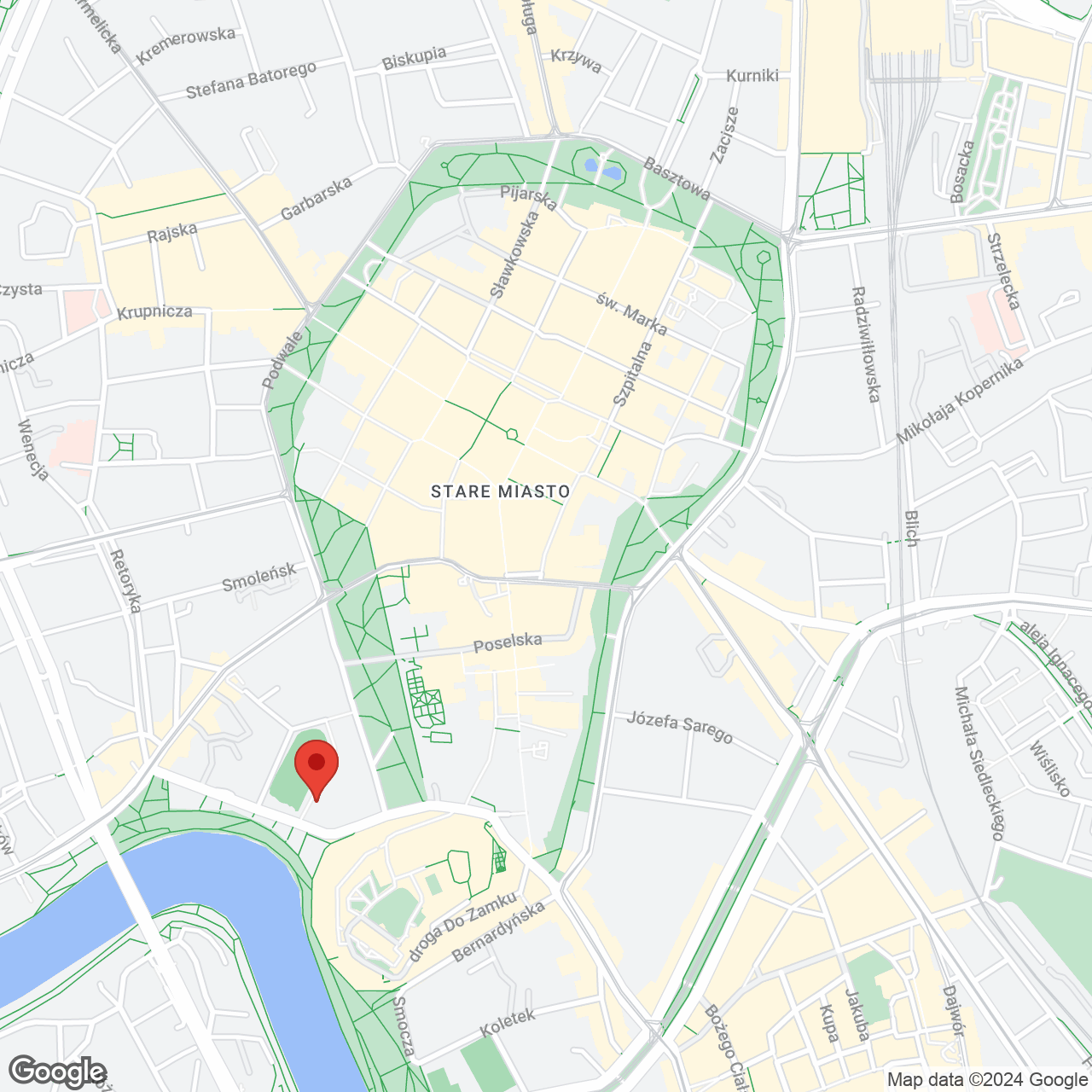 Mapa lokaliacji Apartamenty Nowa Bonarka