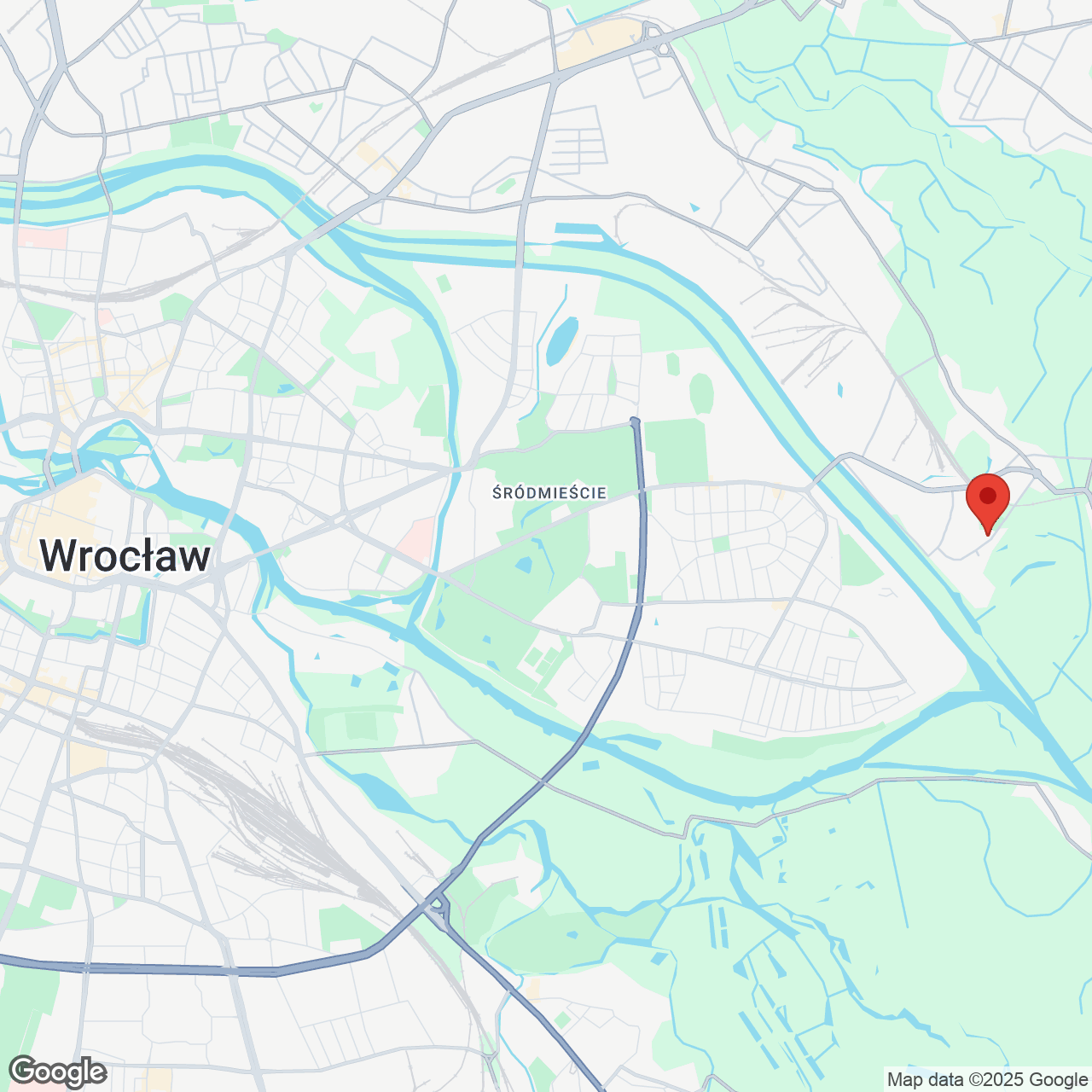 Mapa lokaliacji Gdańska 1 – mieszkania inwestycyjne