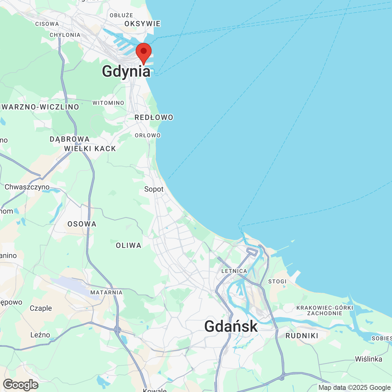 Mapa lokaliacji Nowe Orłowo