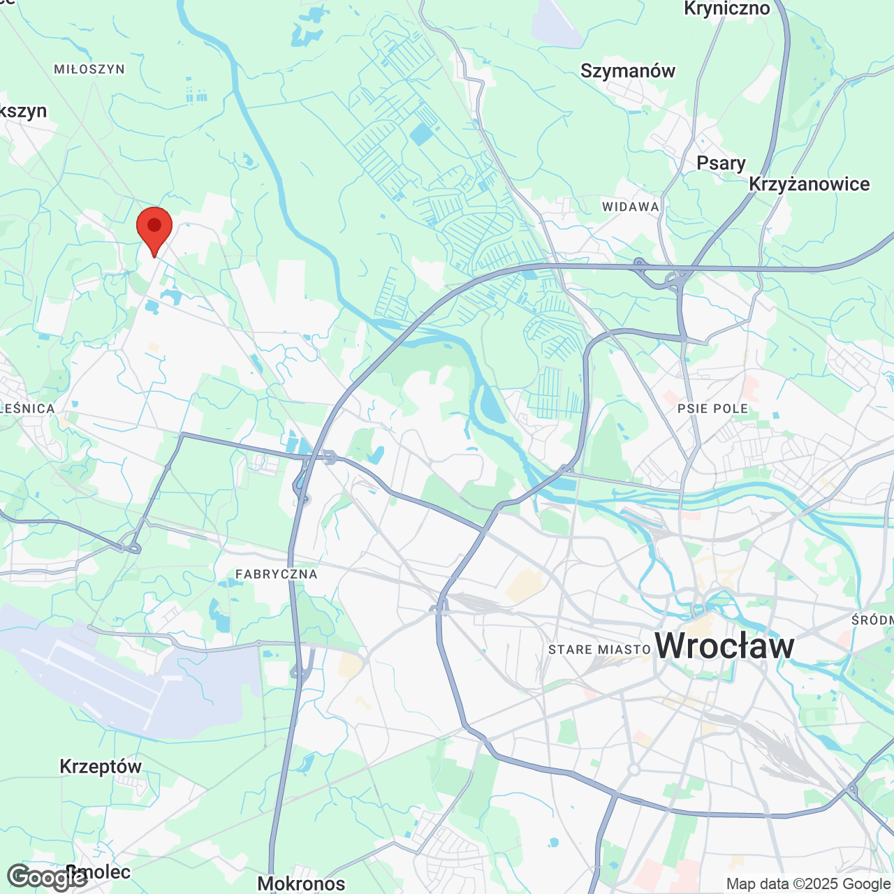 Mapa lokaliacji Jodłowicka 3