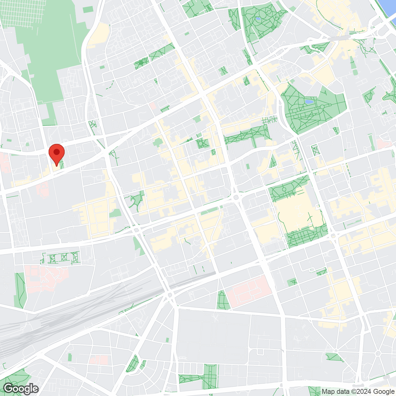 Mapa lokaliacji Nova Rokokowa Wille Miejskie