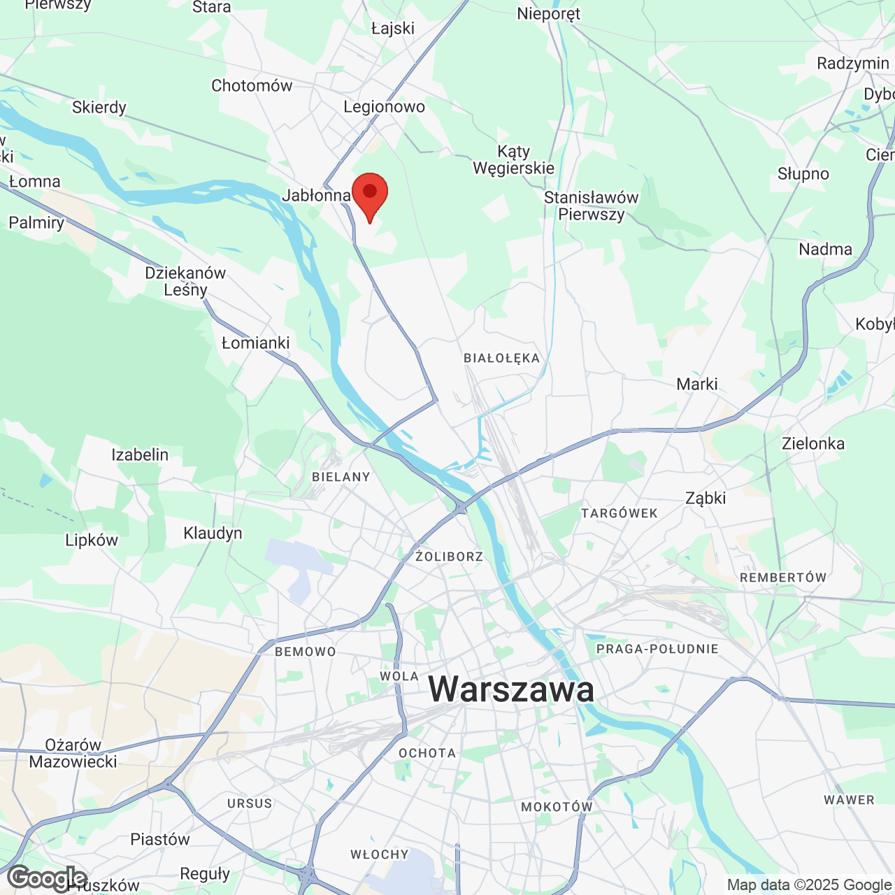 Mapa lokaliacji Sosnowy Zakątek