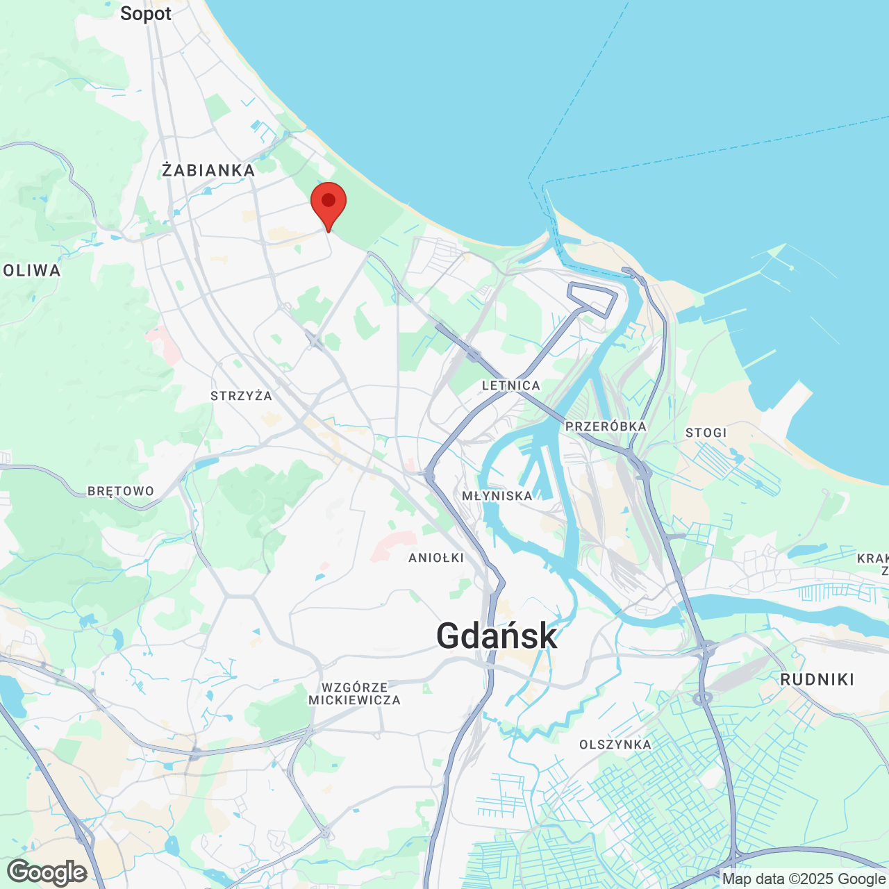 Mapa lokaliacji Atrium Oliva