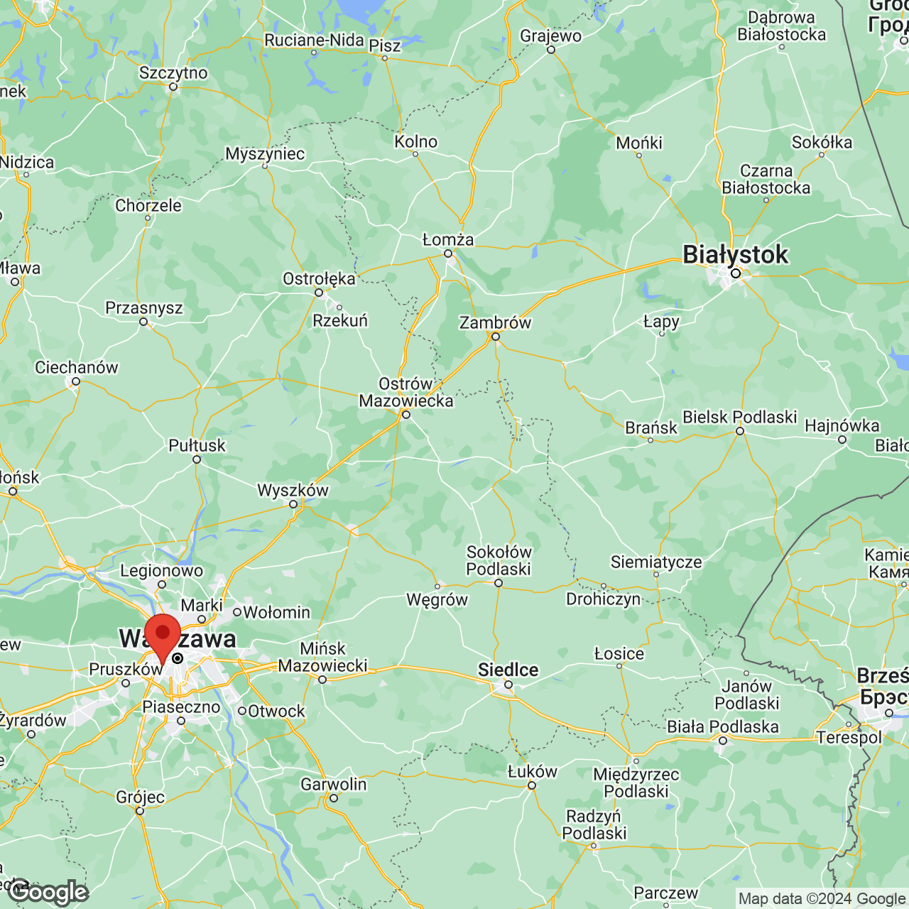 Mapa lokaliacji Jabłoniowa Aleja