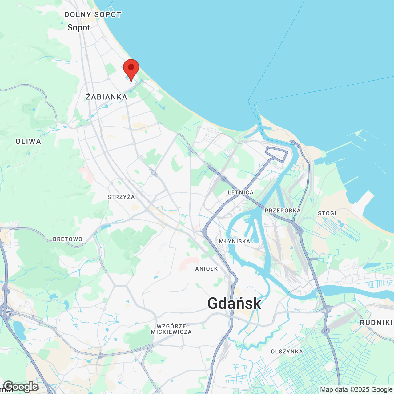 Mapa lokaliacji Opacka