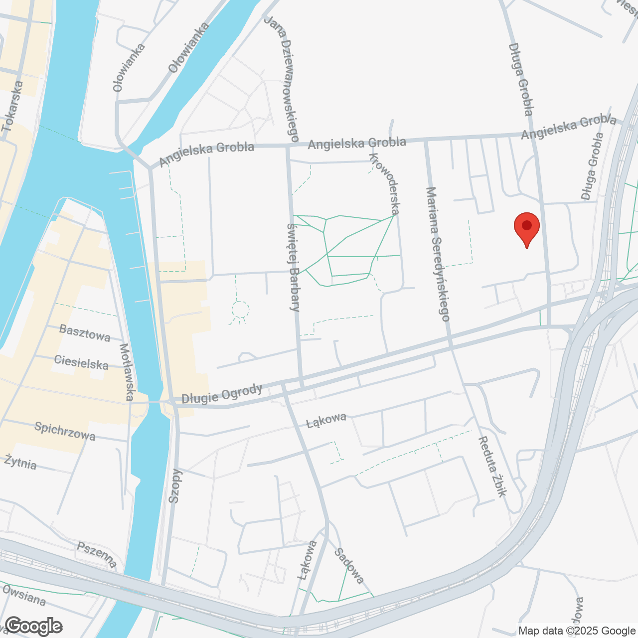 Mapa lokaliacji Przystań Jasień