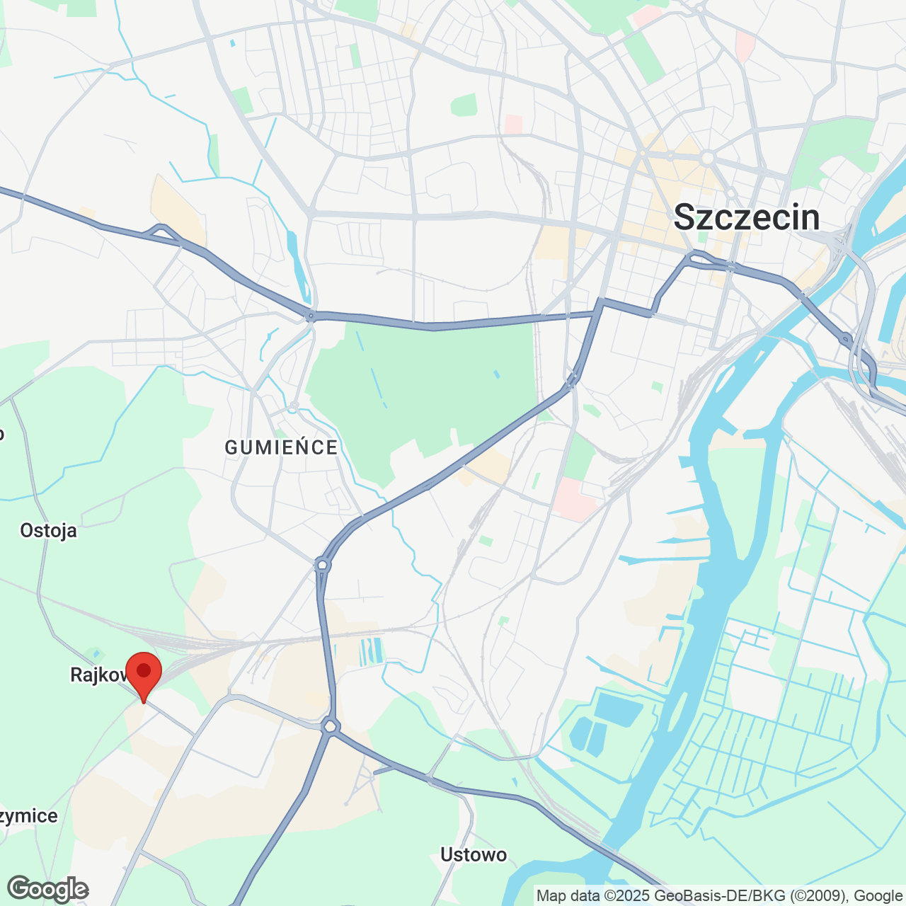 Mapa lokaliacji Nowe Warzymice