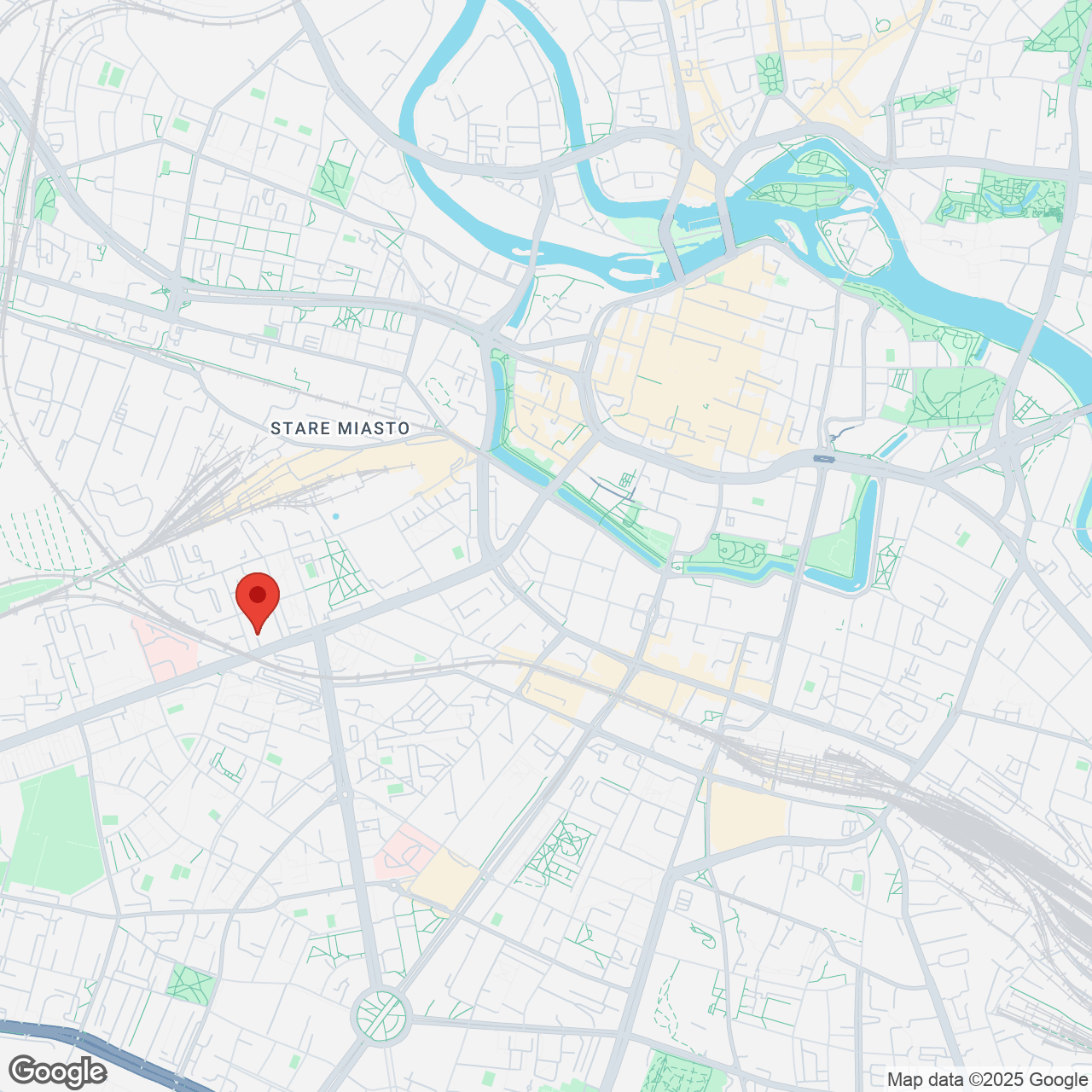 Mapa lokaliacji Osiedle nad Widawą