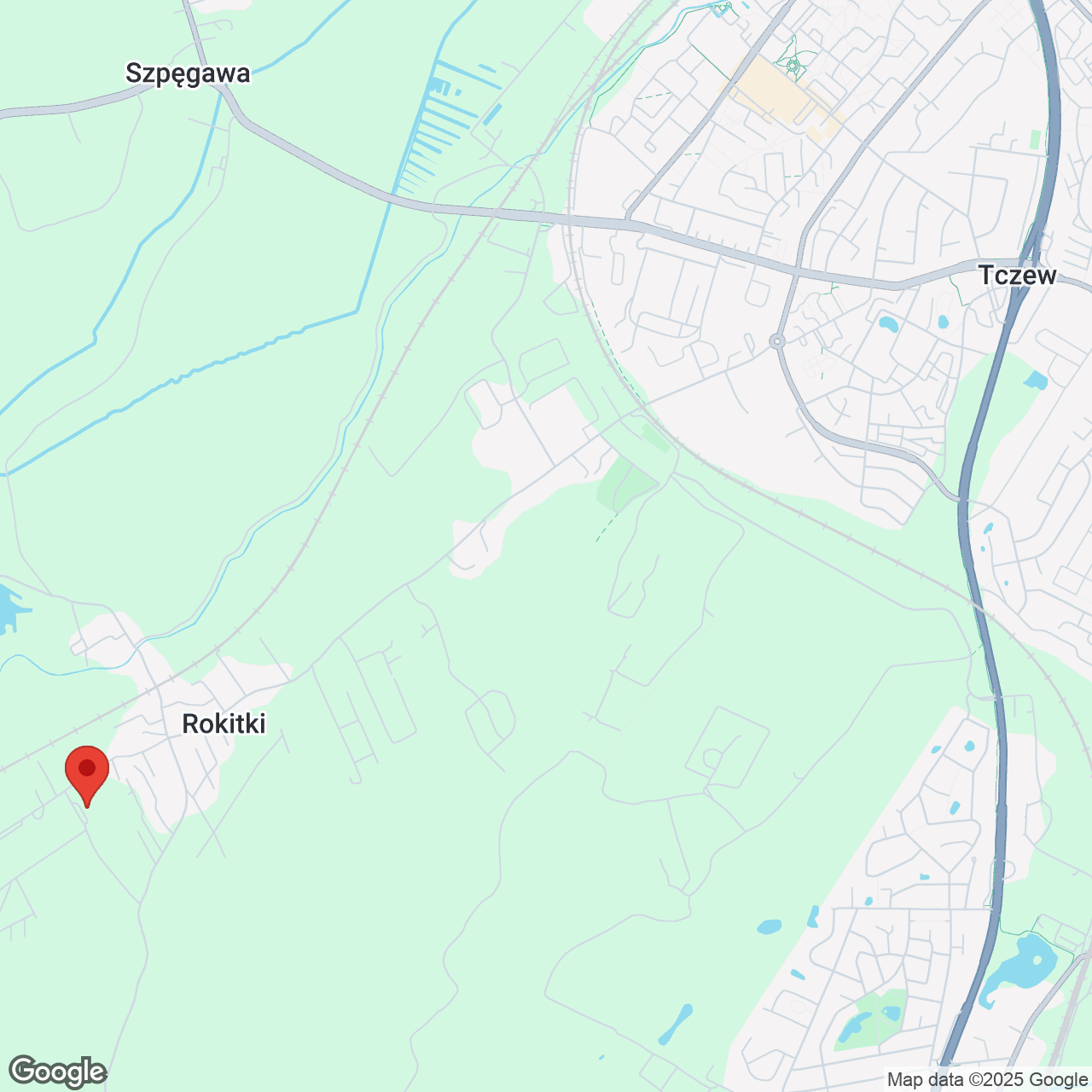 Mapa lokaliacji Osiedle Kociewskie