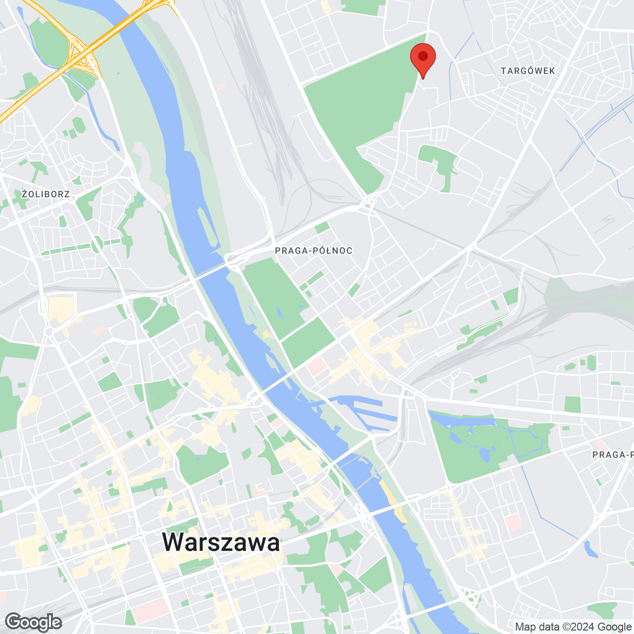 Mapa lokaliacji Apartamenty Ostródzka II