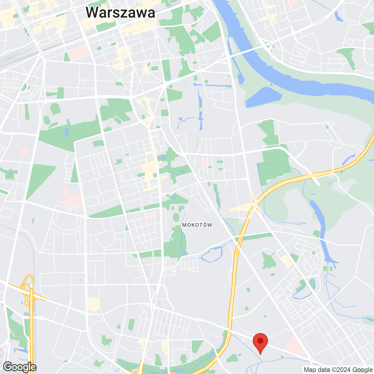Mapa lokaliacji Promenada Biała Łąka